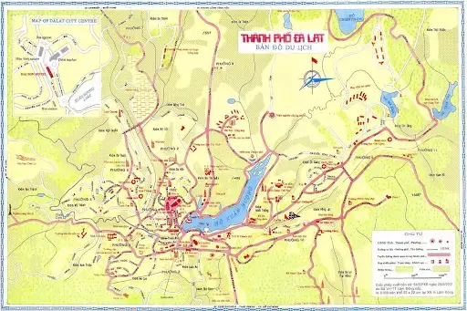 Bản đồ du lịch Đà Lạt: Hướng dẫn chi tiết giúp bạn khám phá thành phố ngàn hoa 10 Ban Do Du Lich Da Lat