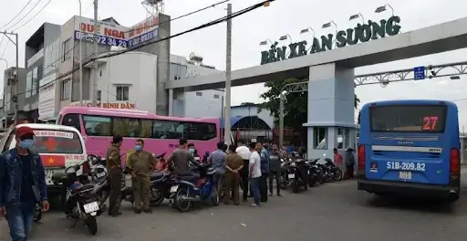 Bến xe An Sương 1 Ben Xe An Suong A