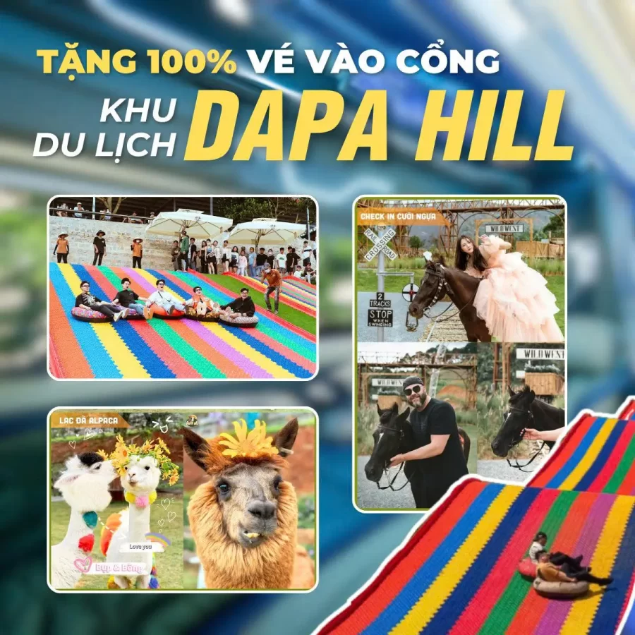 Tang Ve Vao Cong Dapa Hill